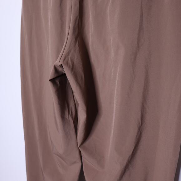 ATHLETA Cardiff Pant Rustic Beige Waist Tie Straight Leg Casual Women's 12 - Picture 13 of 16